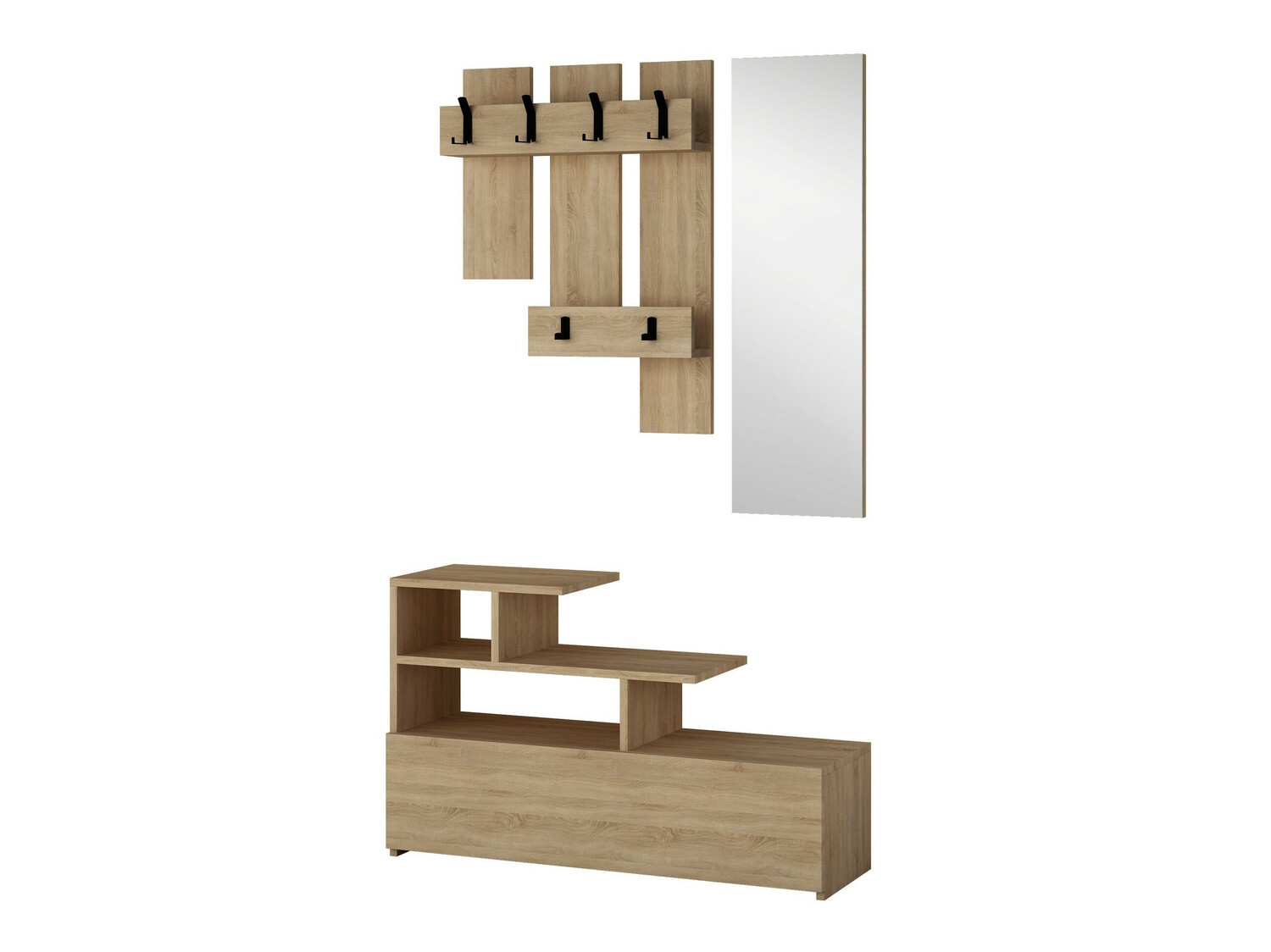 Set za hodnik Kailua 519 (Hrast)