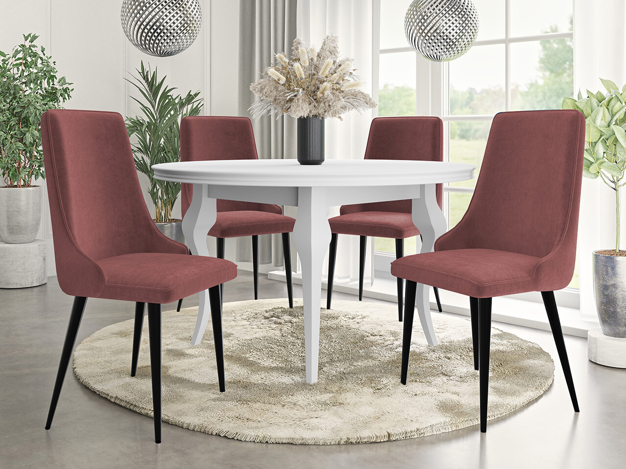 Stolica Jackson 106 (Crna + Magic Velvet 2258)