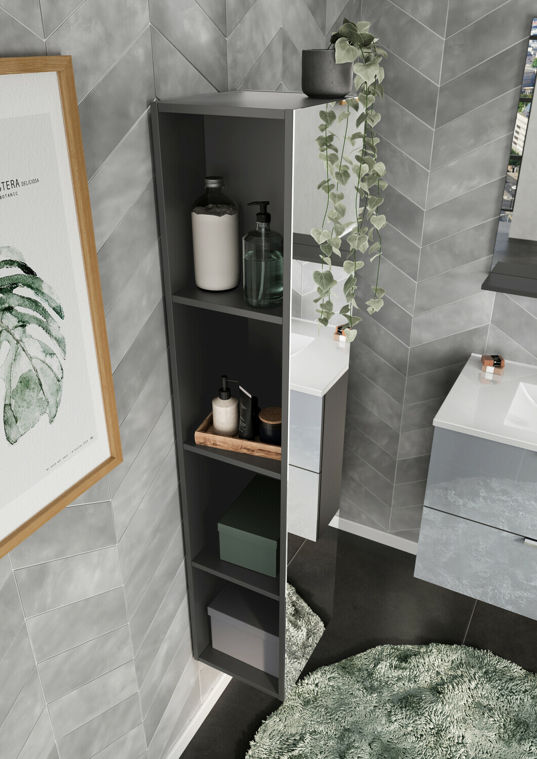 Kupaonska polica Catvera 100