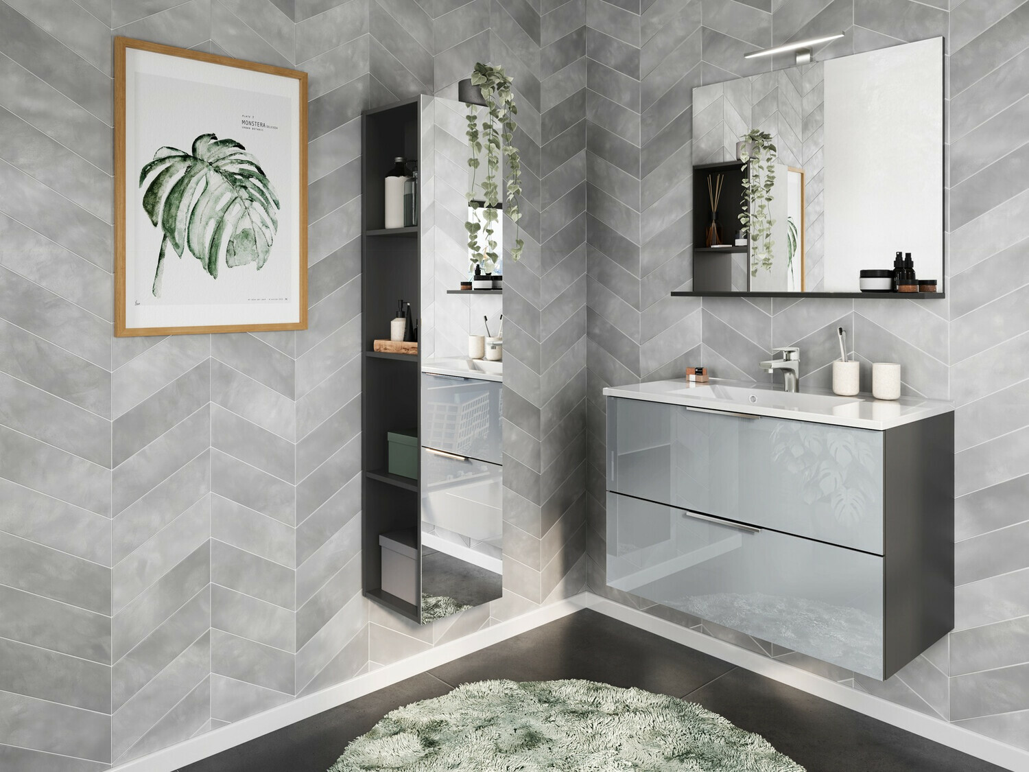 Kupaonska polica Catvera 100