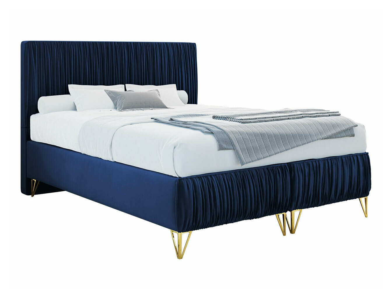 Boxspring krevet Logan 112 (Amor Velvet 4314)