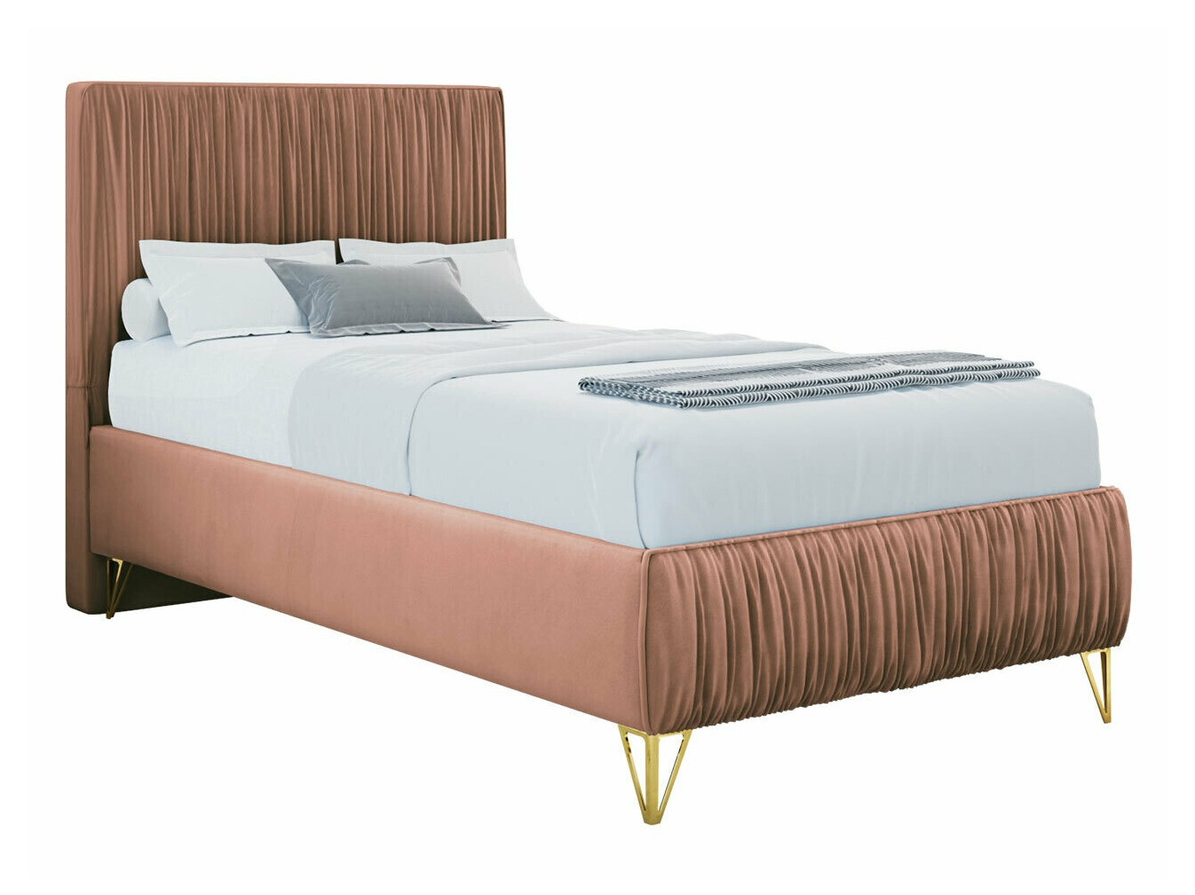 Boxspring krevet Logan 112 (Amor Velvet 4328)
