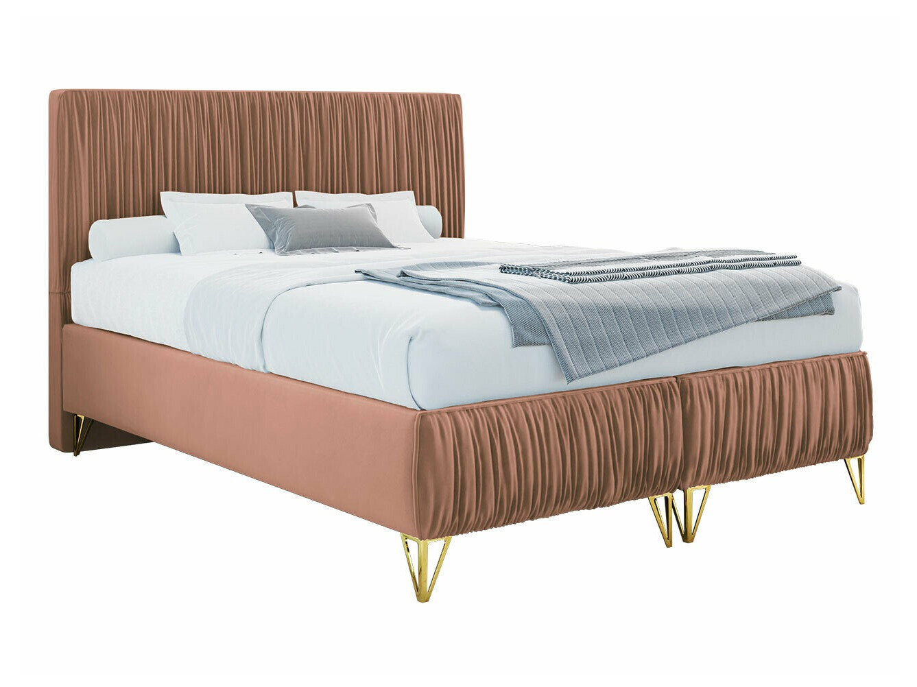 Boxspring krevet Logan 112 (Amor Velvet 4328)