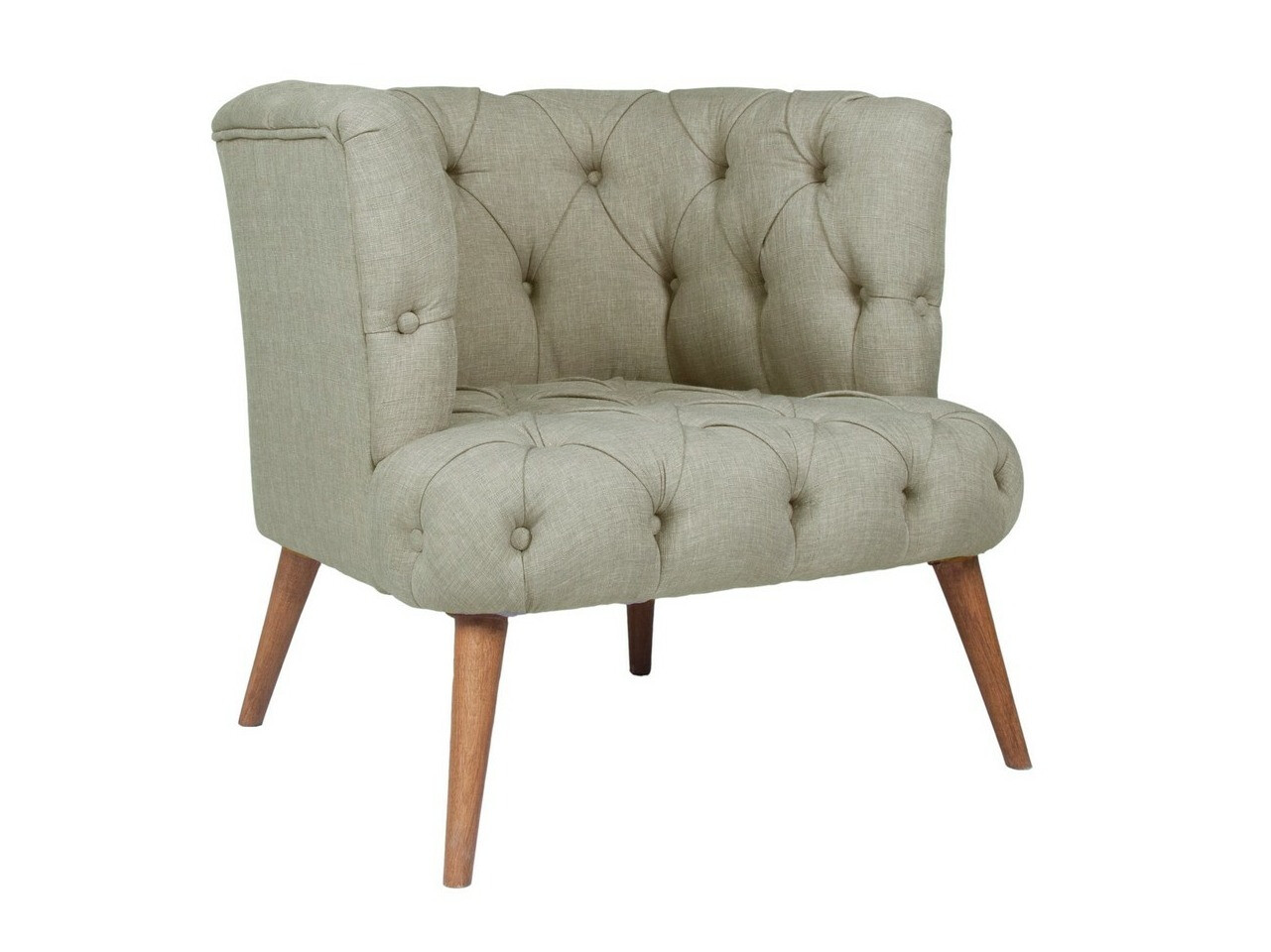 Chesterfield fotelja Altadena 262 (Svijetlo siva)