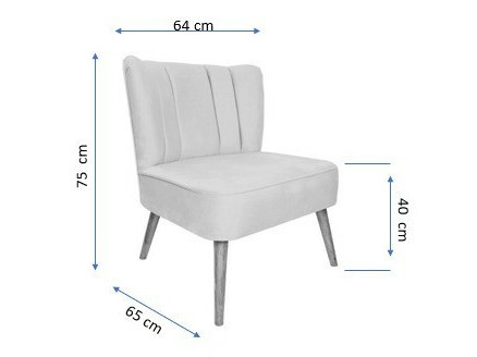 Fotelja Altadena 235 (Bordo)