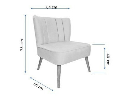 Fotelja Altadena 235 (Krem)
