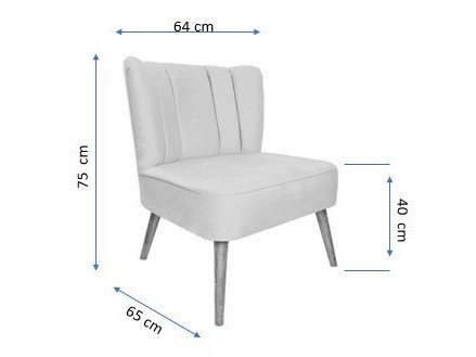 Fotelja Altadena 235 (Narančasta)