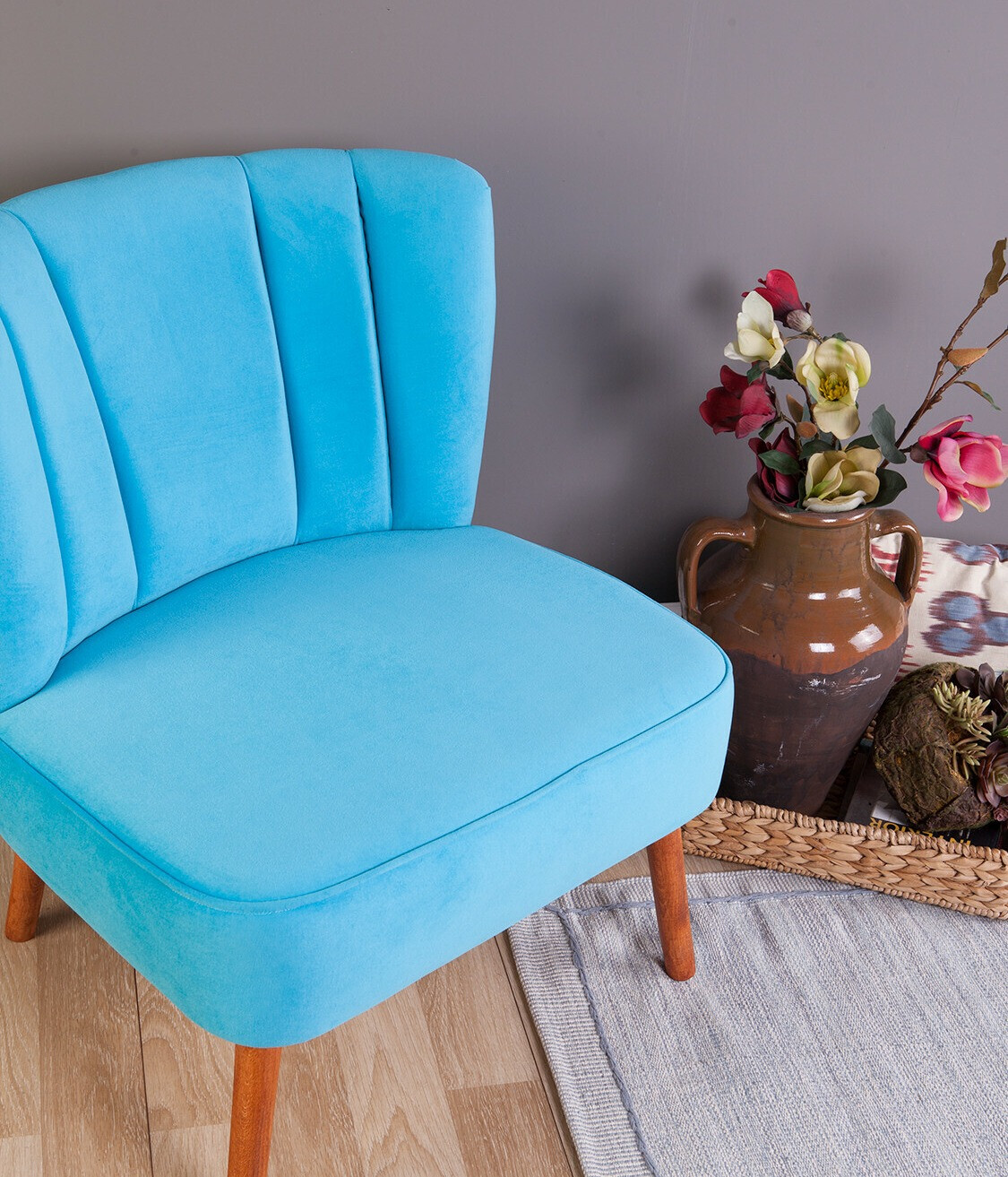 Fotelja Altadena 235 (Svijetlo plava)