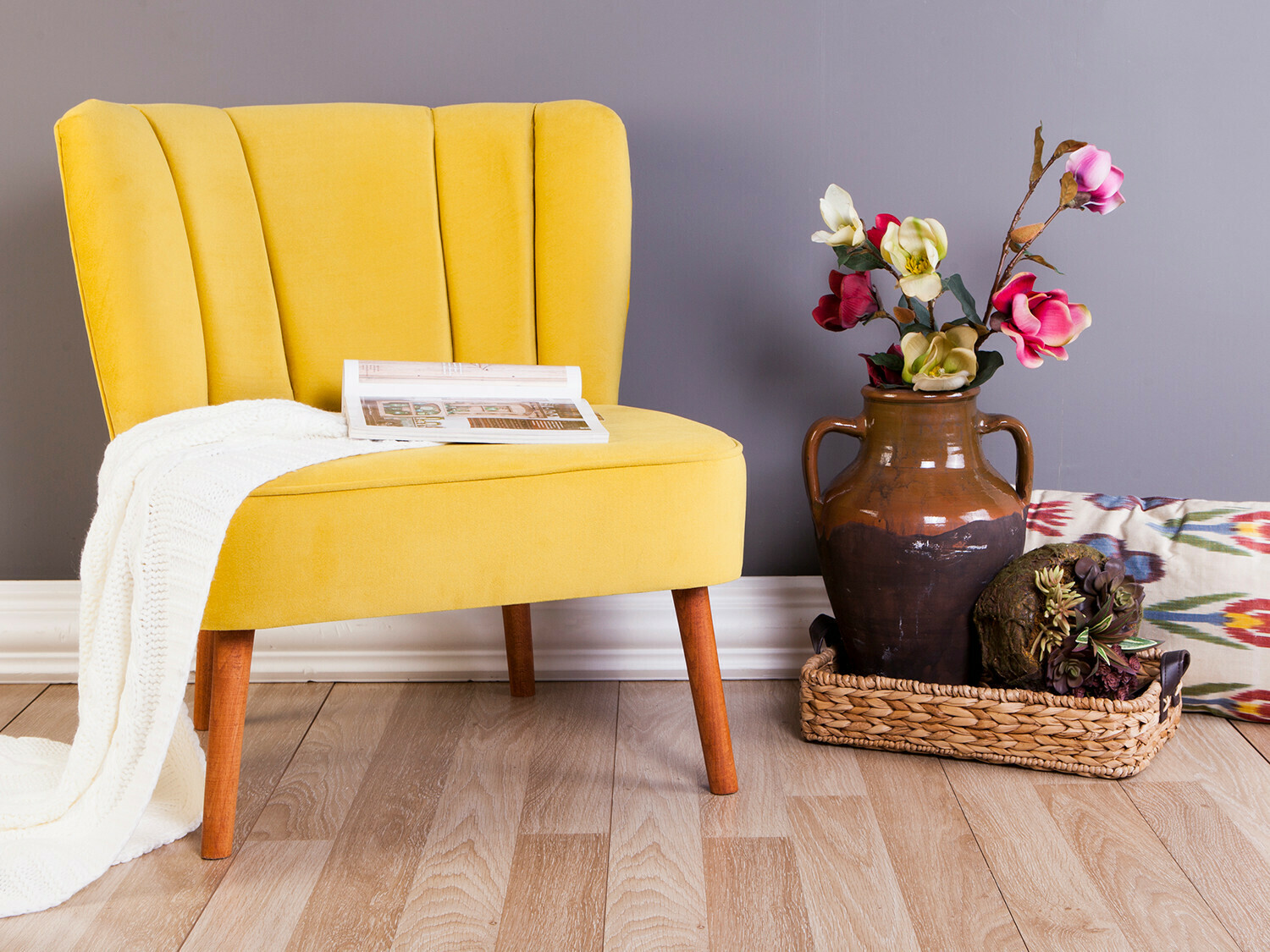 Fotelja Altadena 235 (Žuta)