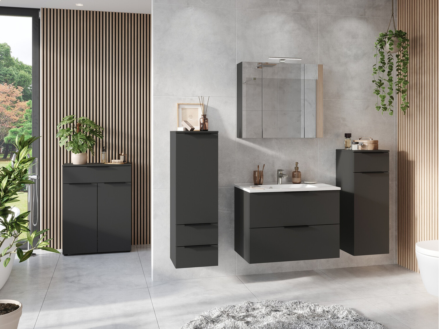 Samostojeći kupaonski ormarić Temeli 104