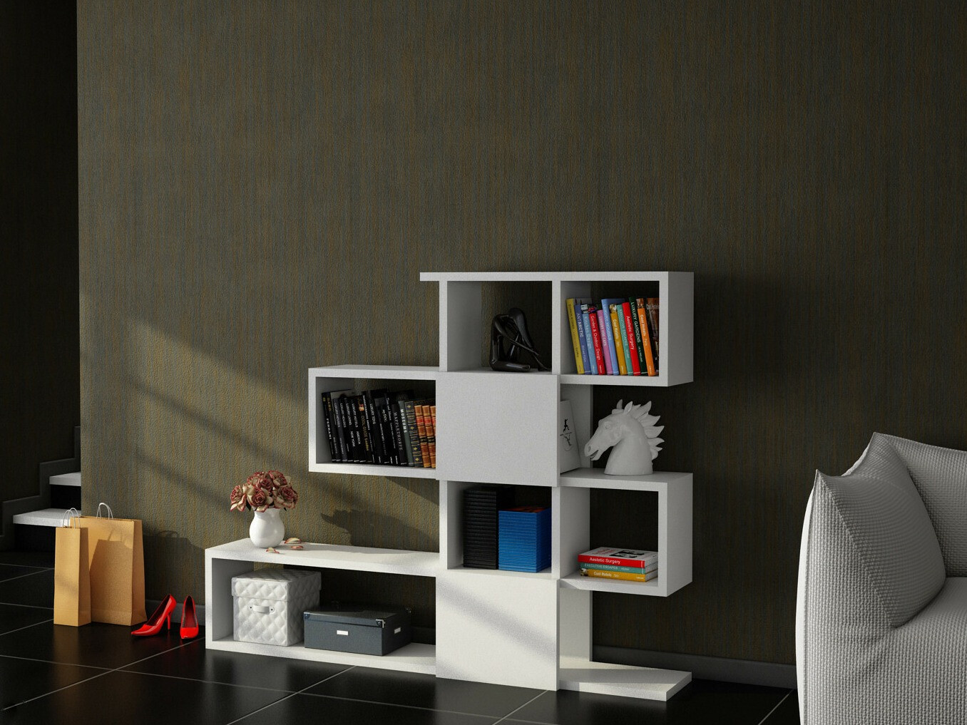 Polica Kailua 677 (Bijela)