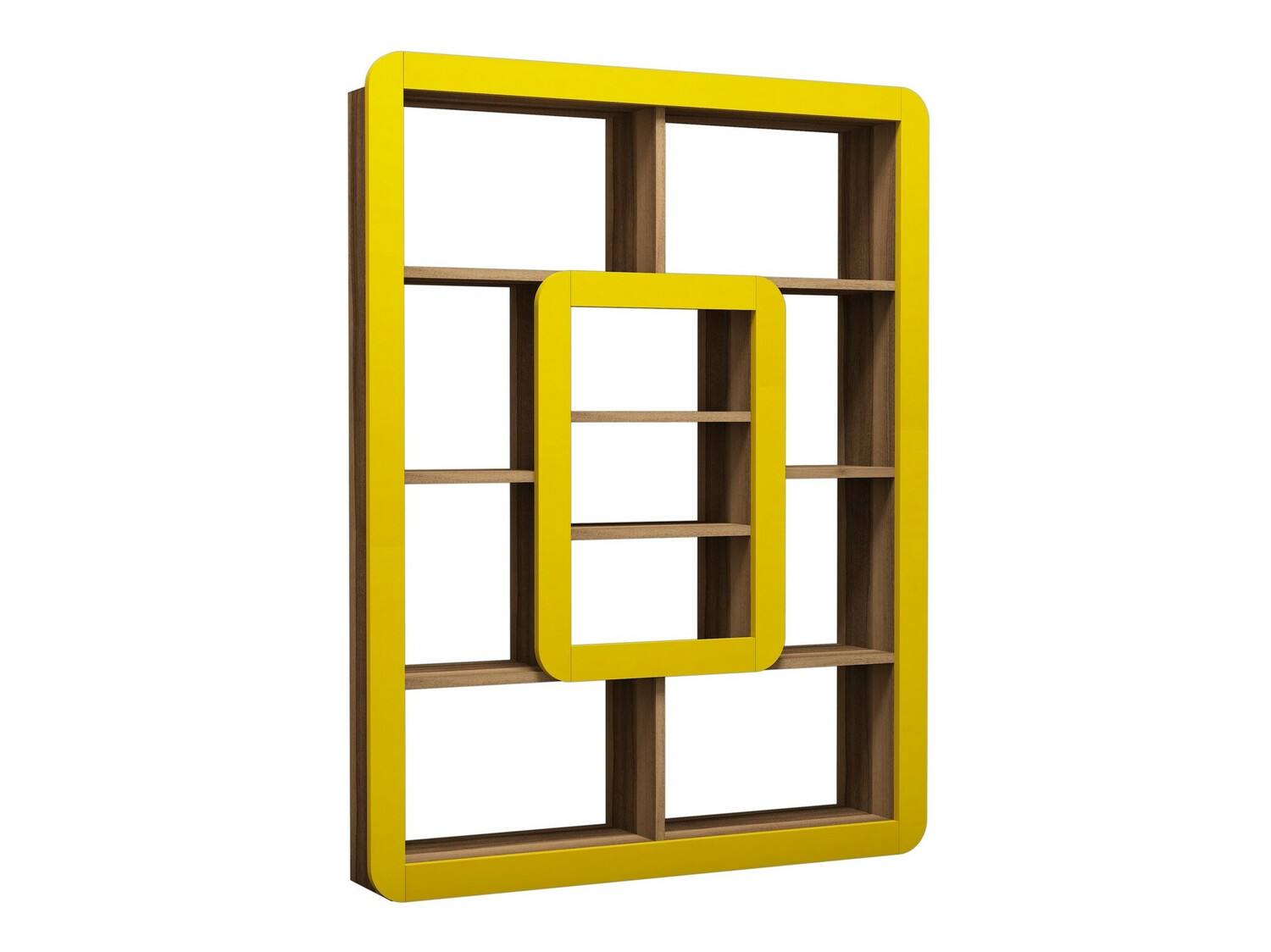 Polica Kailua 678 (Žuta + Orah)