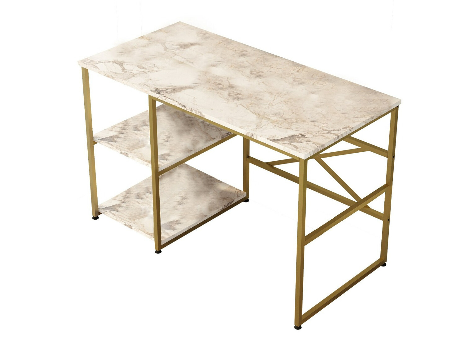 Uredski stol Kailua 668 (Zlatna + Bijeli mramor)