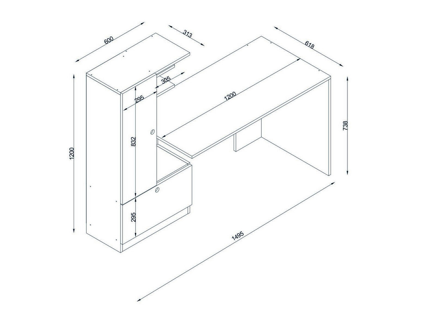 Uredski stol Kailua 689