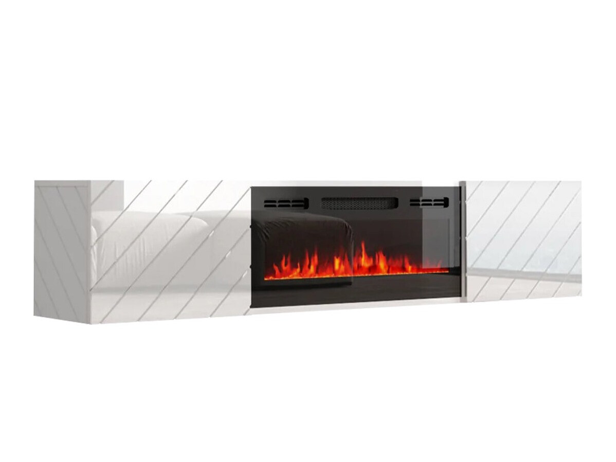 TV stol Mensura (Bijela + Crna)