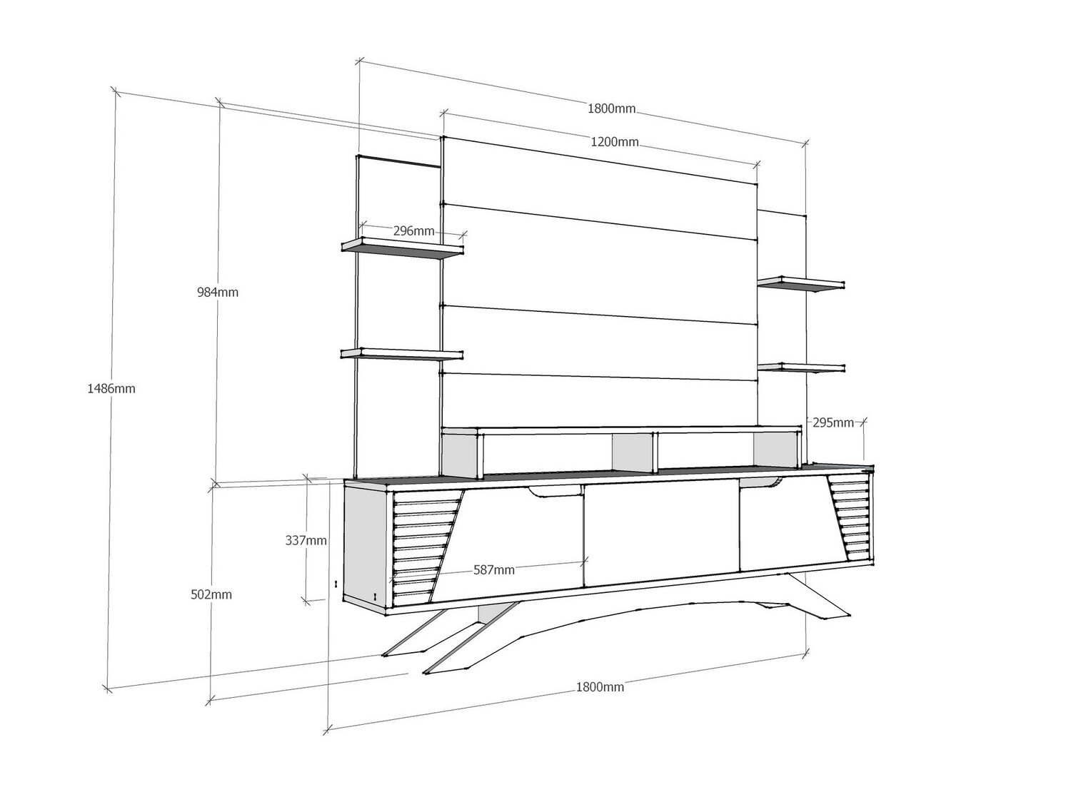 Set za dnevni boravak Kailua 878