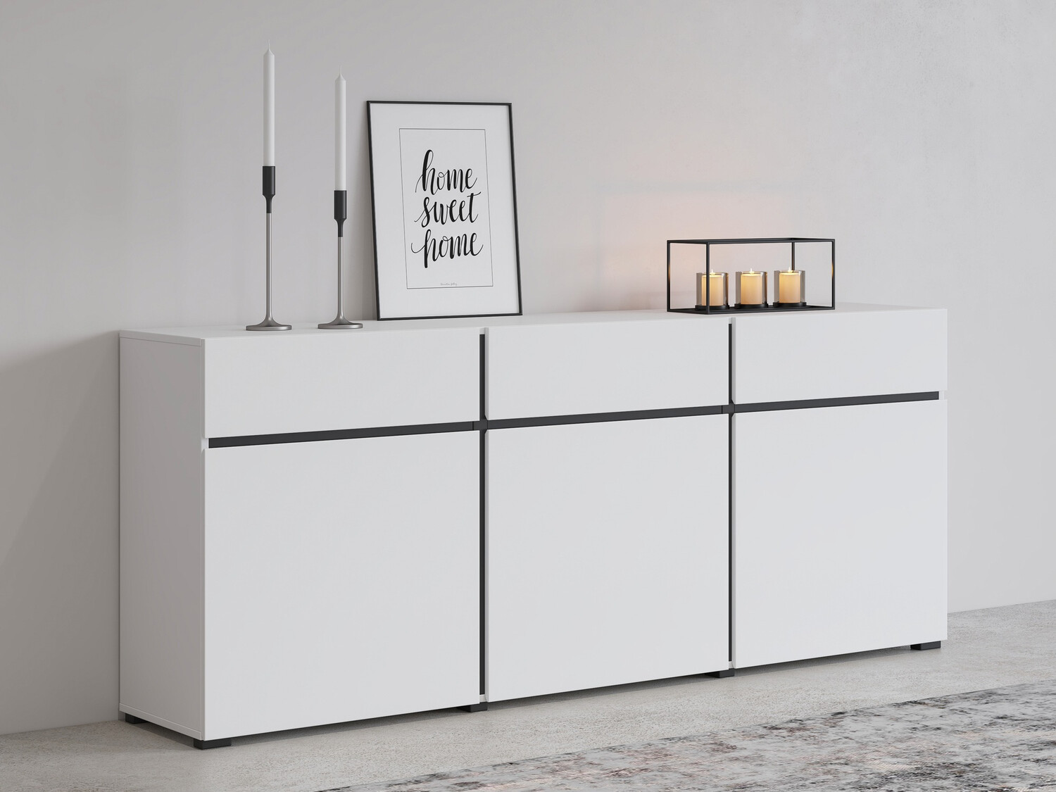 Komoda Alfere 103 (Bijela)