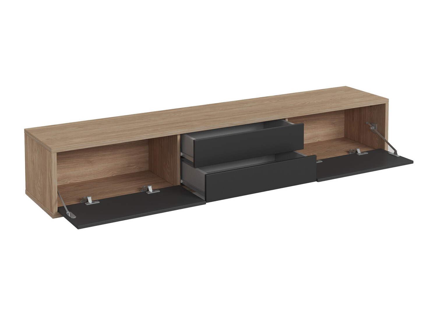 TV stol Austin 325 (Hrast + Antracit)