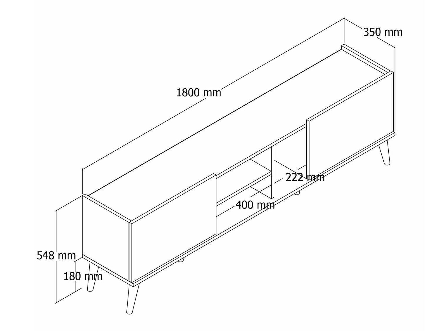TV stol Kailua 972 (Orah)