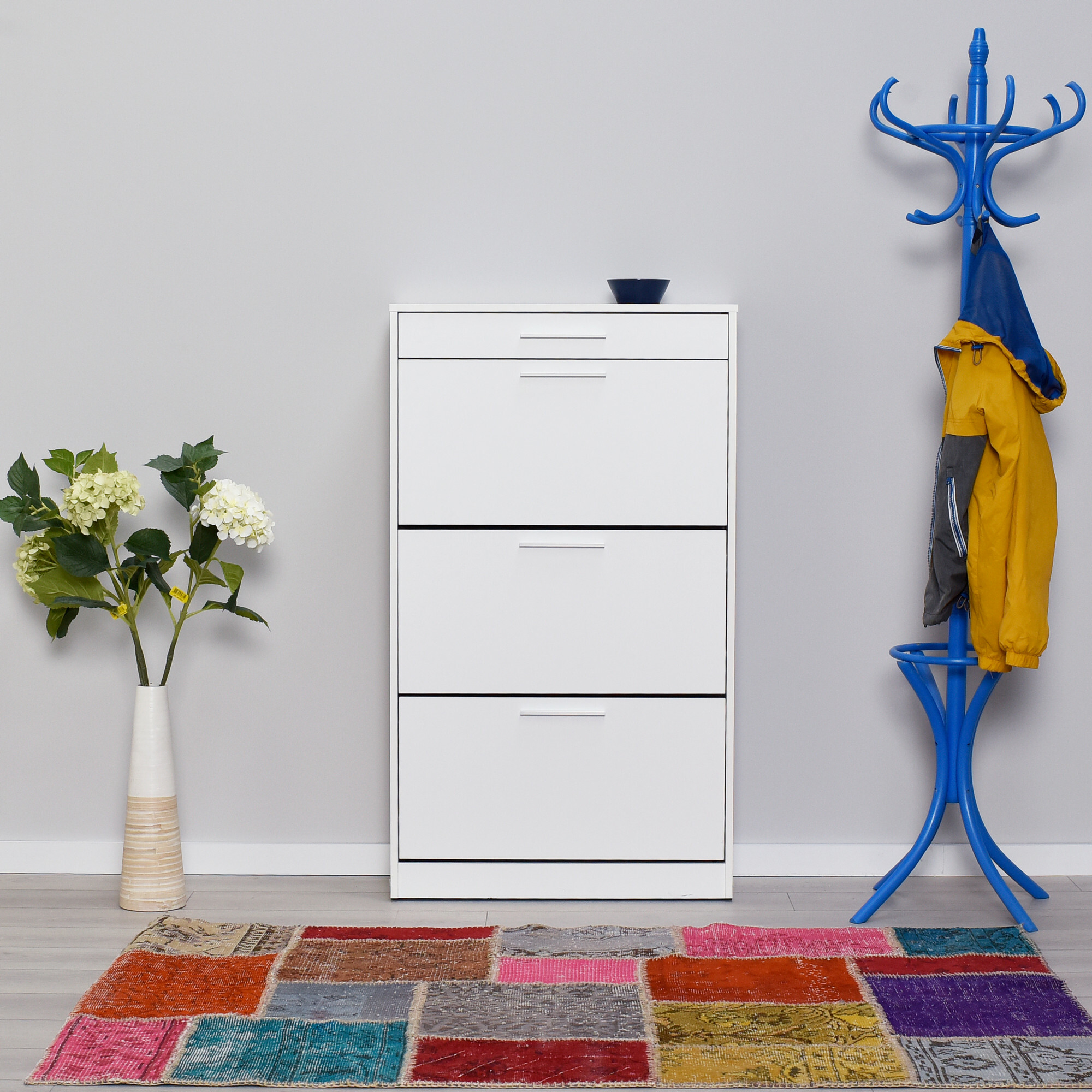 Ormarić za cipele Kailua 1033 (Bijela)