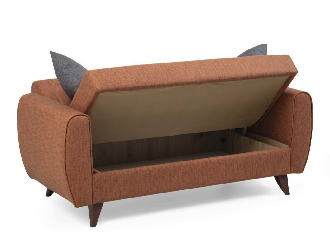 Kauč na razvlačenje Altadena 599 (Tamno narančasta)