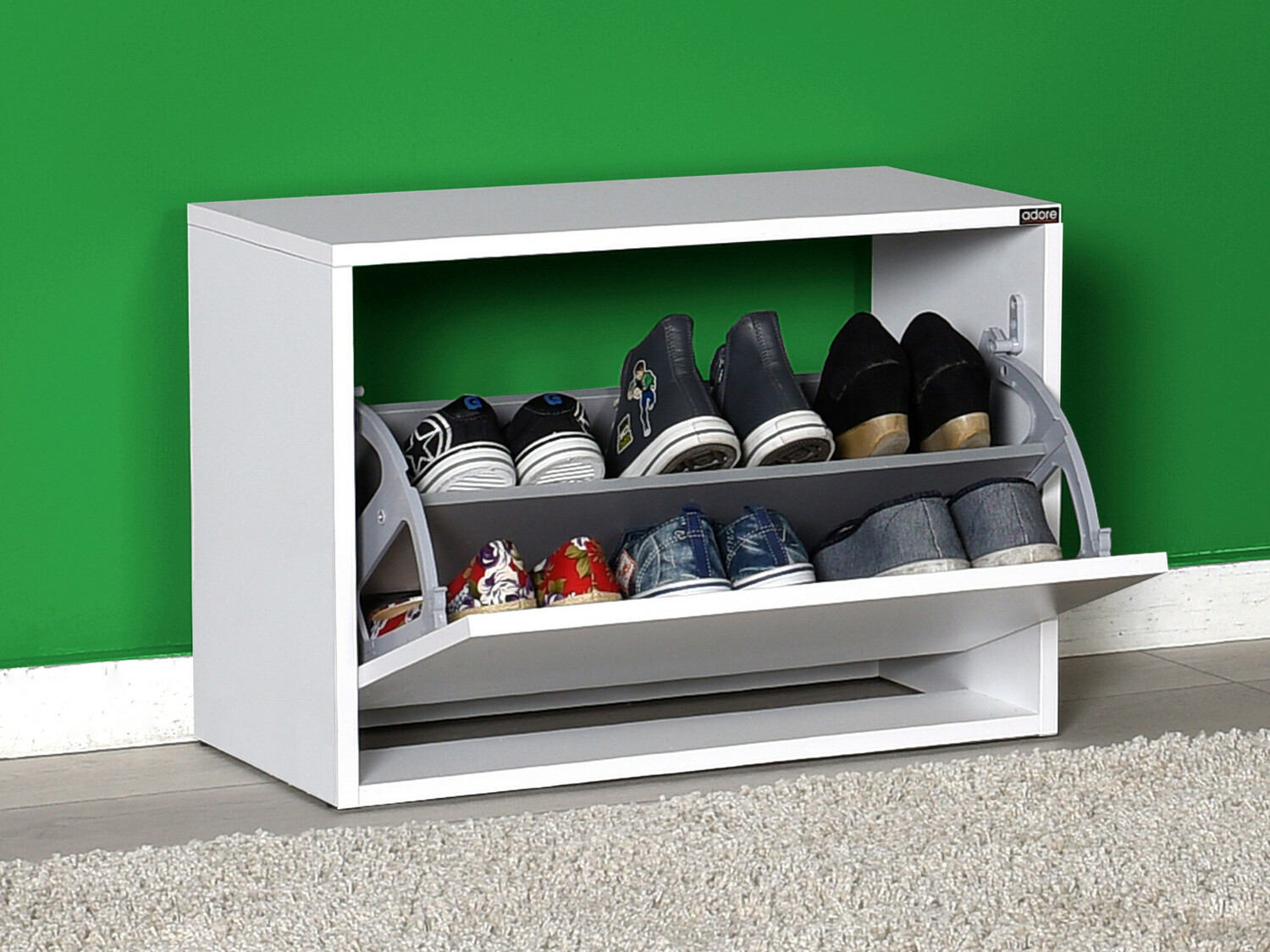 Ormarić za cipele Kailua 1043 (Bijela)