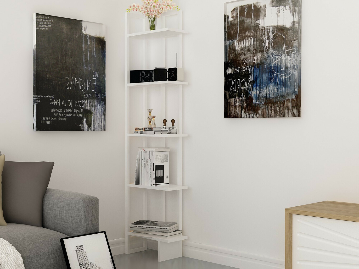 Polica Kailua 1078 (Bijela)