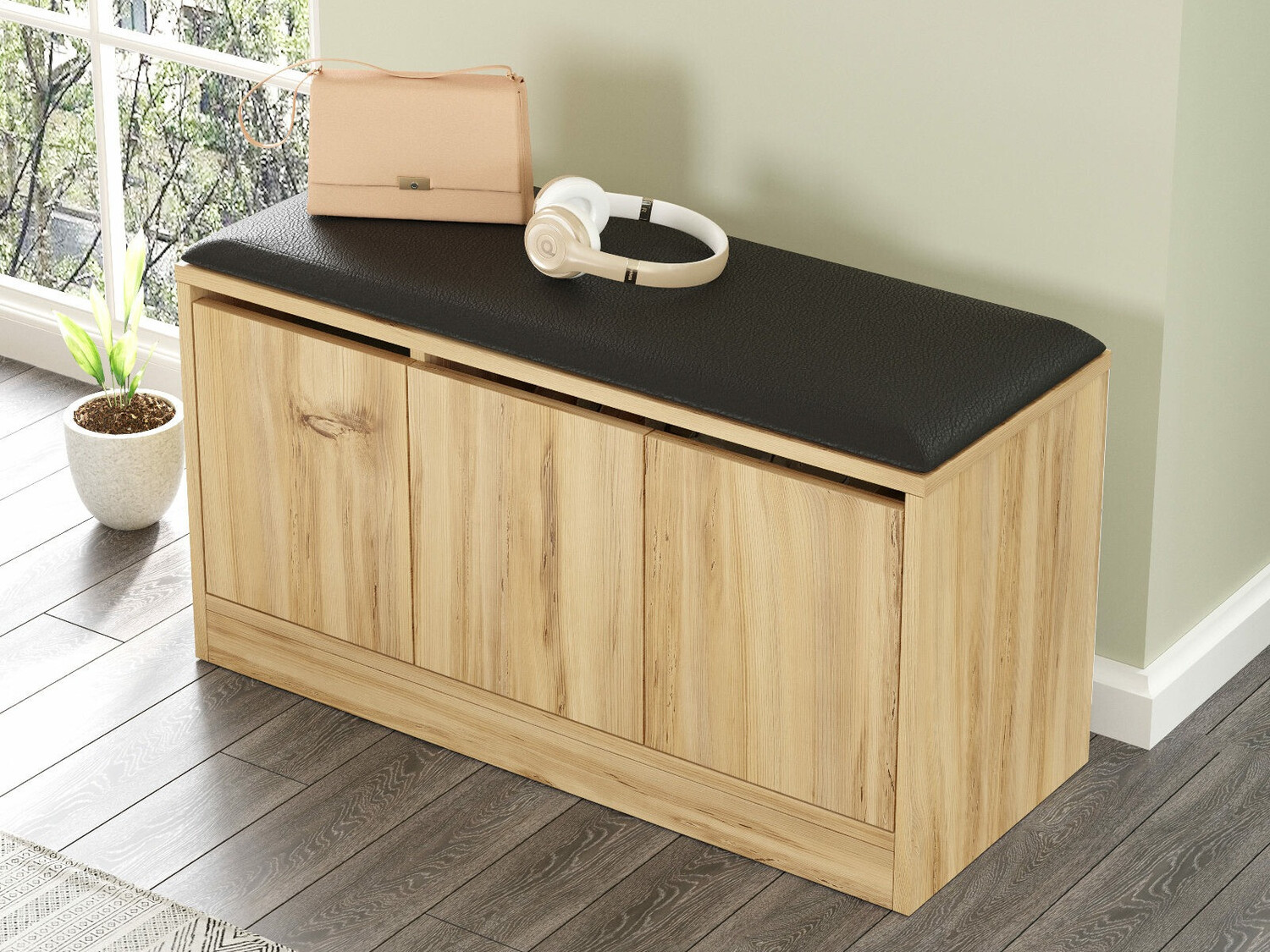 Polica za cipele Kailua 1084 (Hrast)