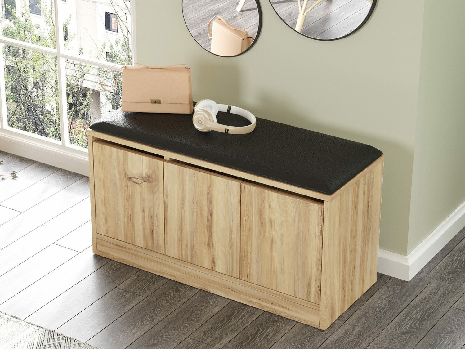 Polica za cipele Kailua 1084 (Hrast)