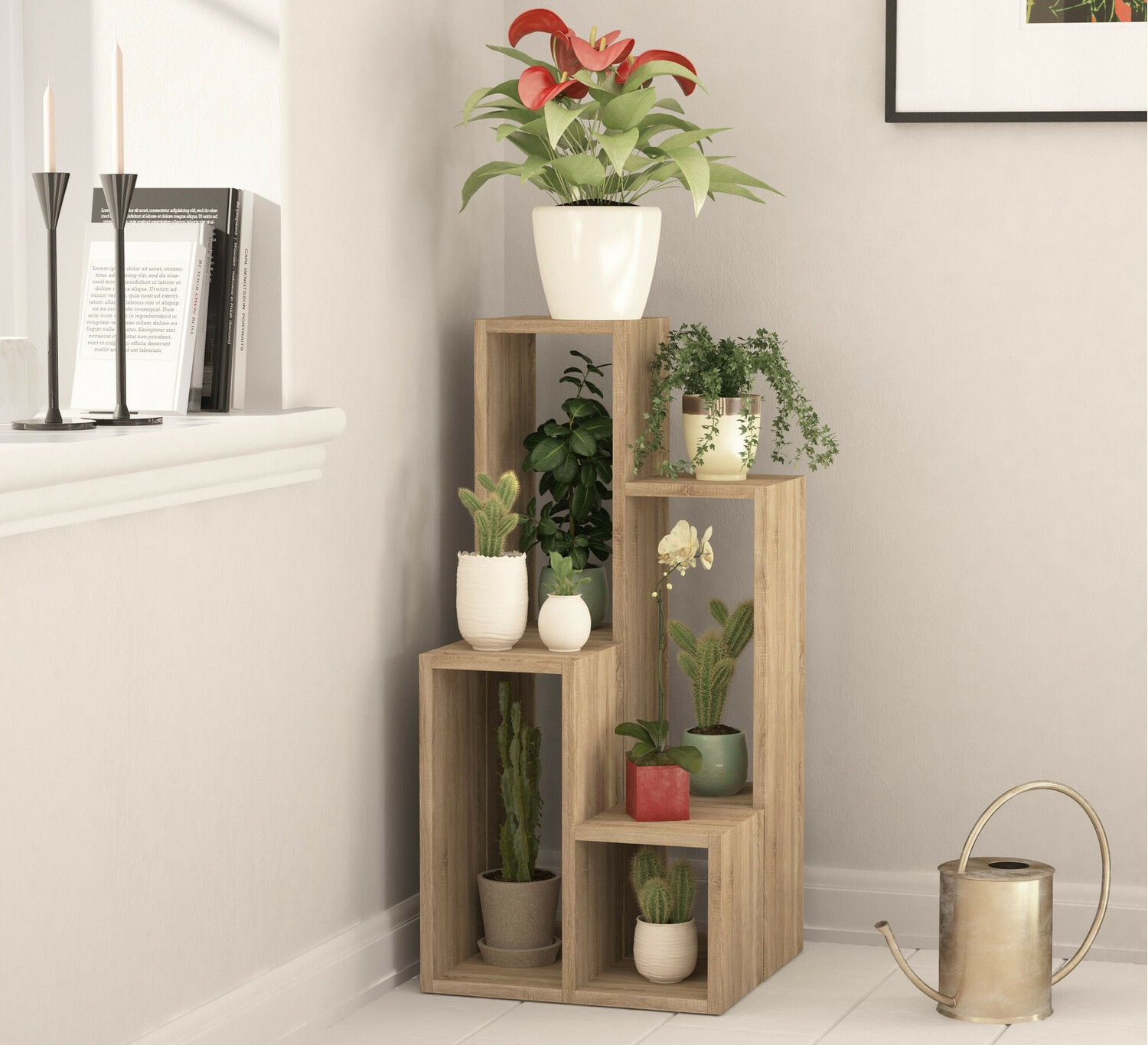 Set polica Kailua 1091 (Hrast)