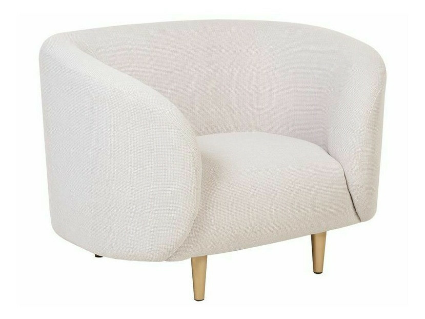 Tapecirani namještaj Berwyn 124 (Bež + Zlatna)