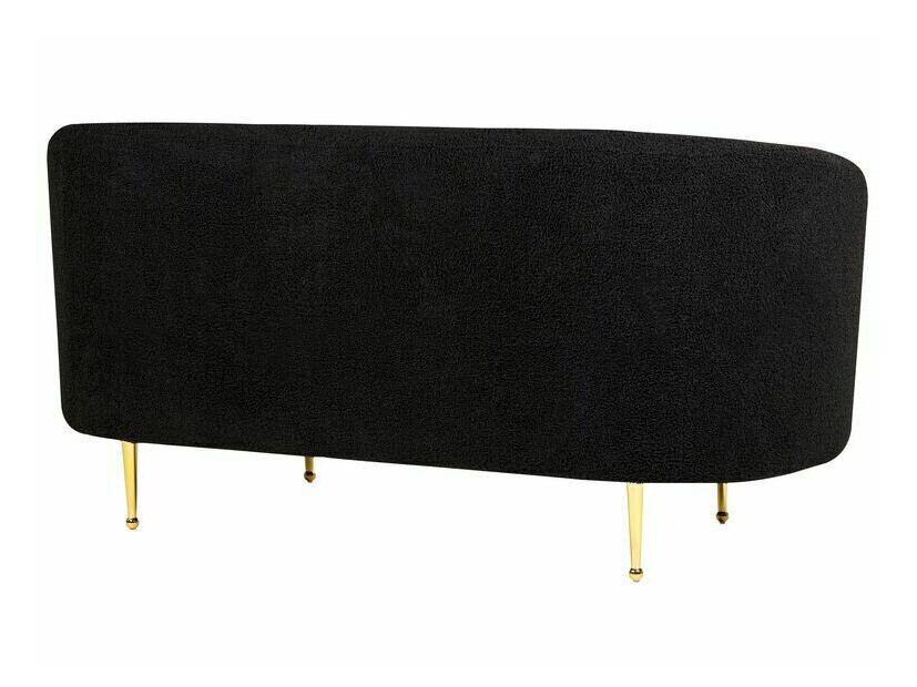 Tapecirani namještaj Berwyn 124 (Crna + Zlatno)