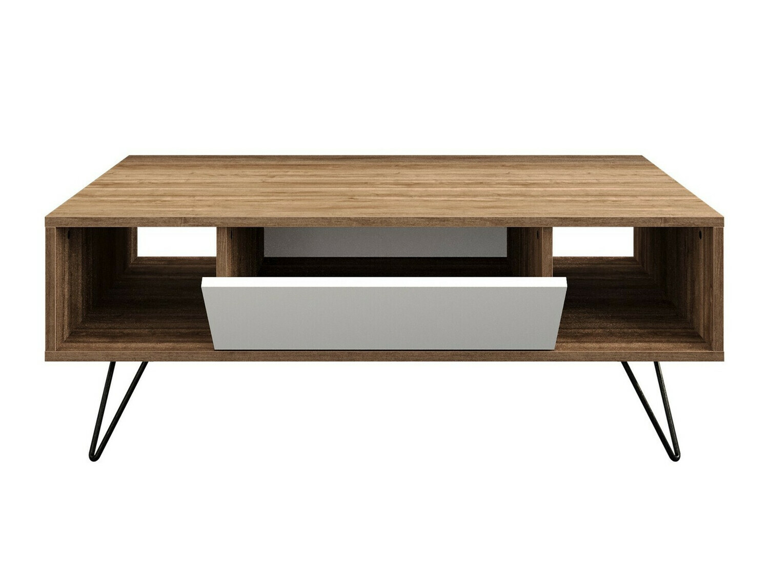 Stolić za kavu Kailua 1211 (Bijela + Orah)