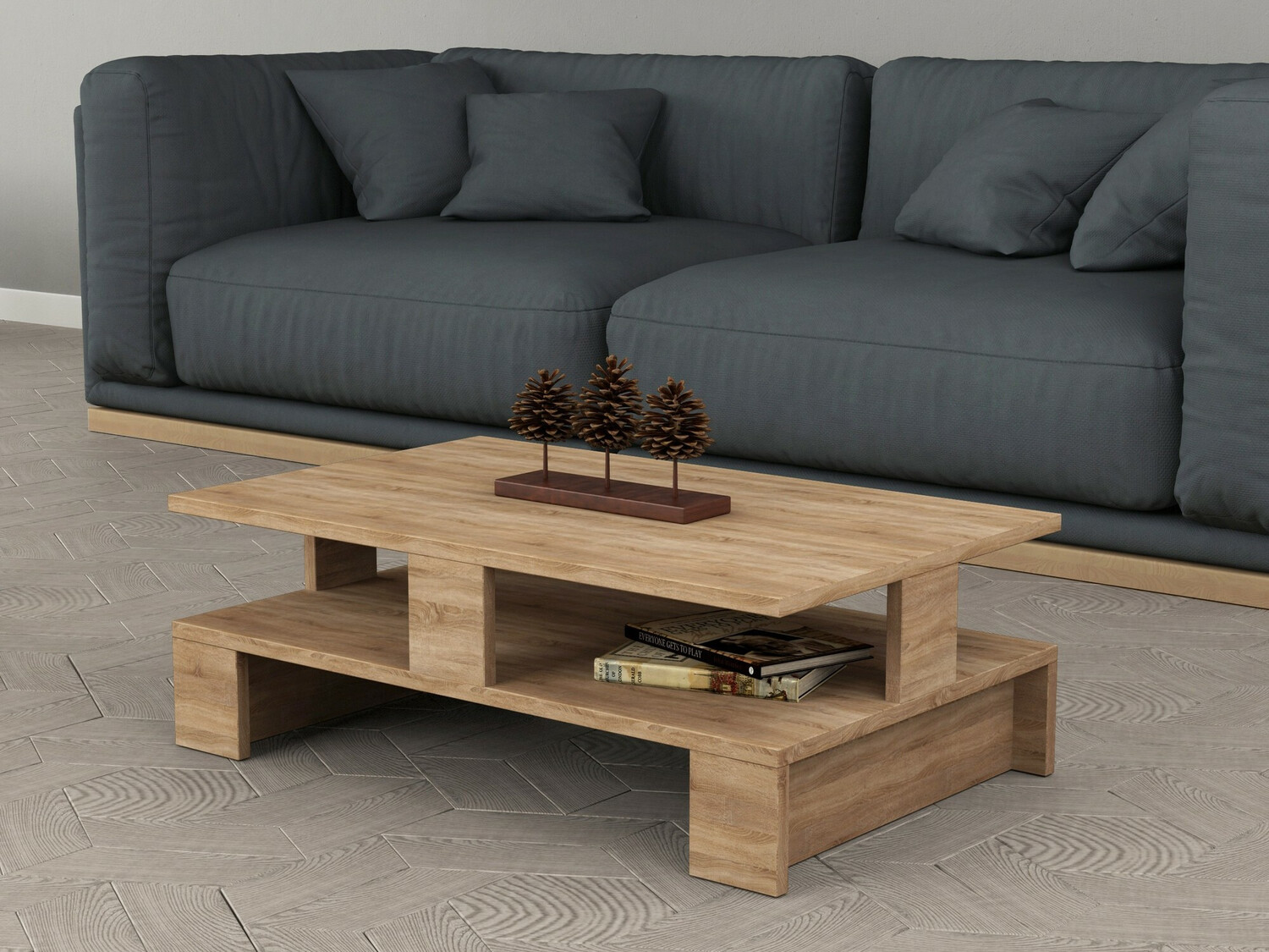 Stolić za kavu Kailua 1216 (Hrast)