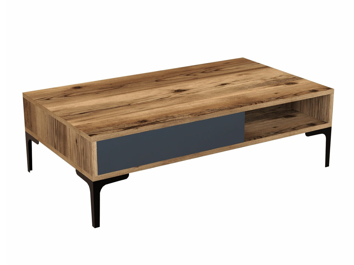 Stolić za kavu Kailua 1239 (Antracit + Orah)