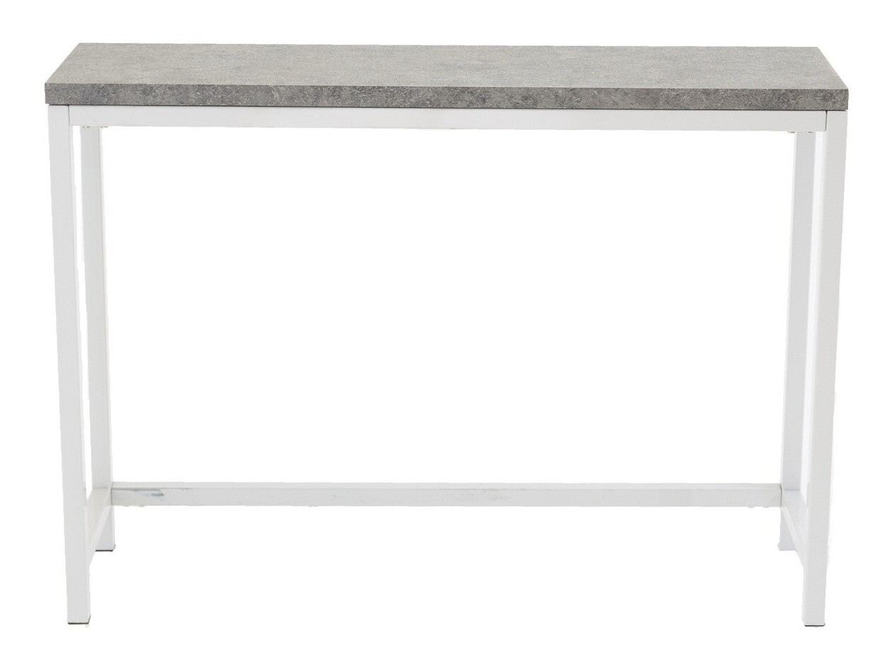 Konzolni stolić Dallas 2468 (Bijela + Boja betona)