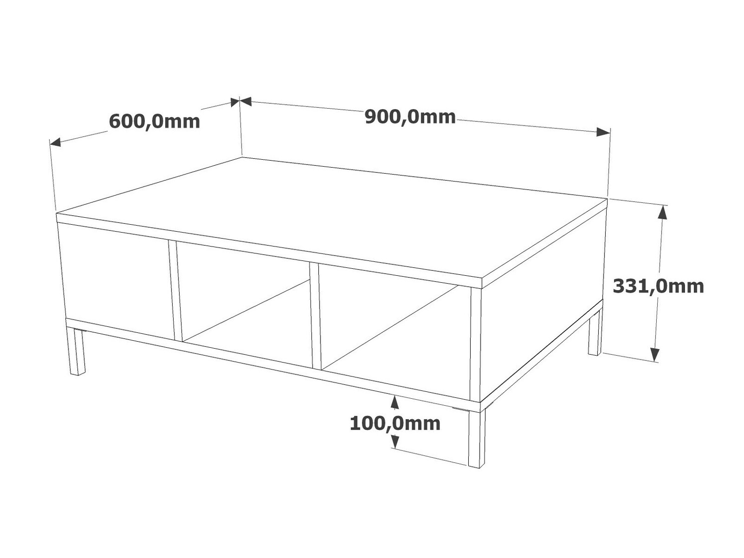 Stolić za kavu Kailua 1261