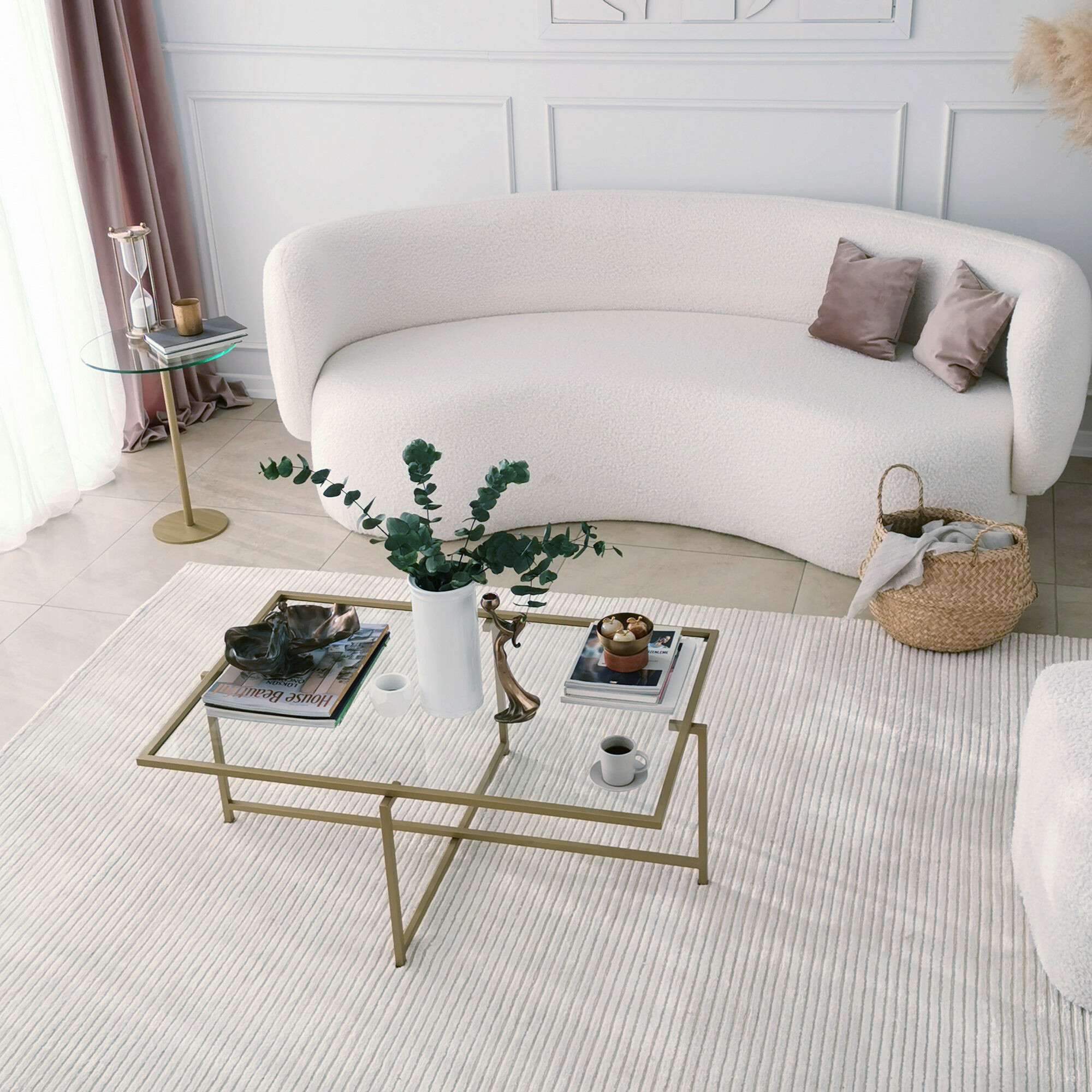 Stolić za kavu Kailua 1281 (Zlatna)