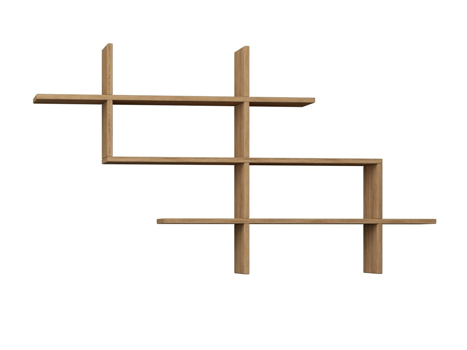 Zidna polica Kailua 1313 (Hrast)