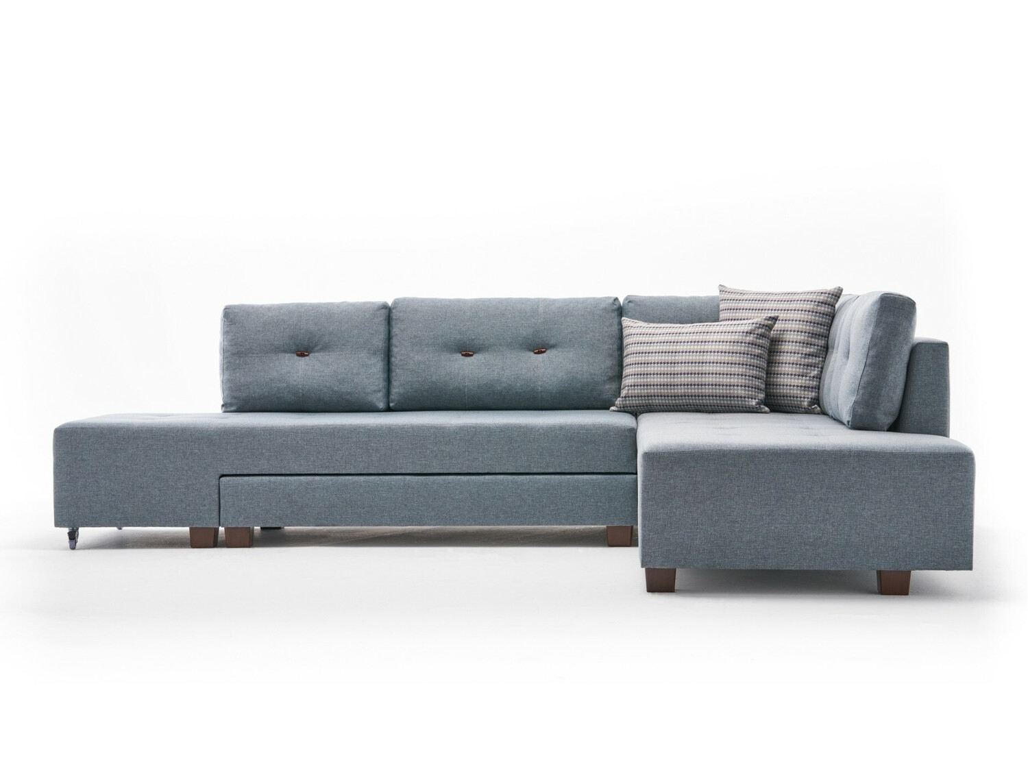 Kutna garnitura Altadena 296 (Svijetlo plava)