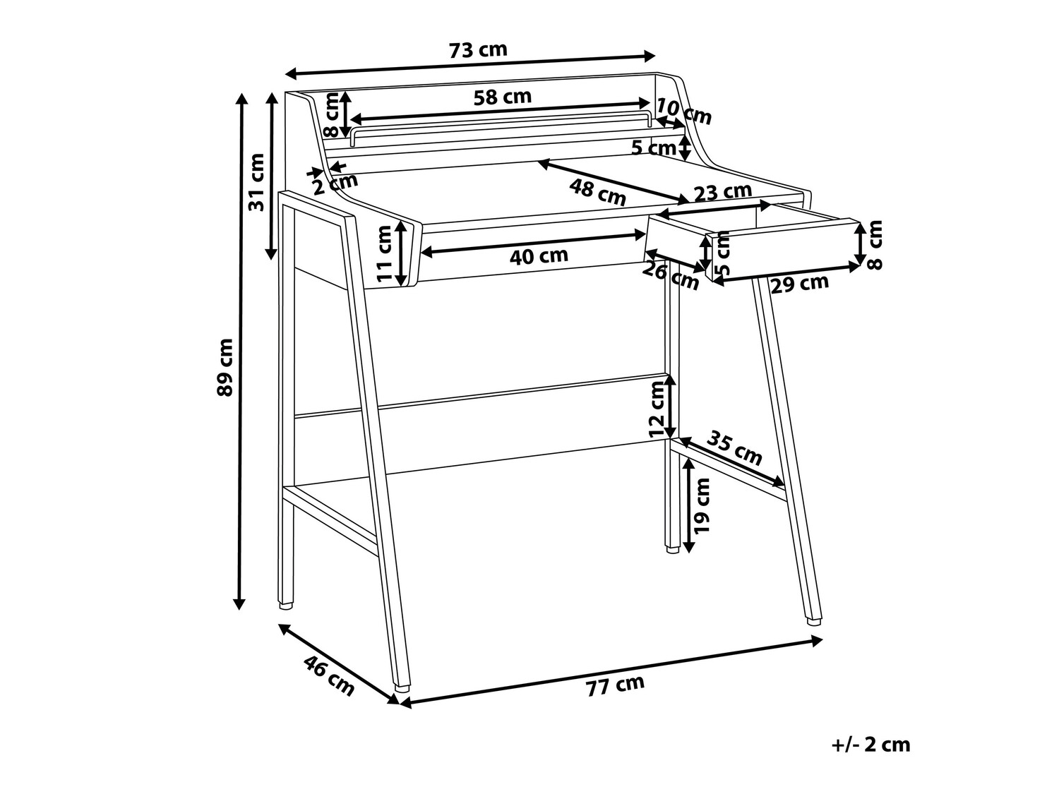 Uredski stol Berwyn 155
