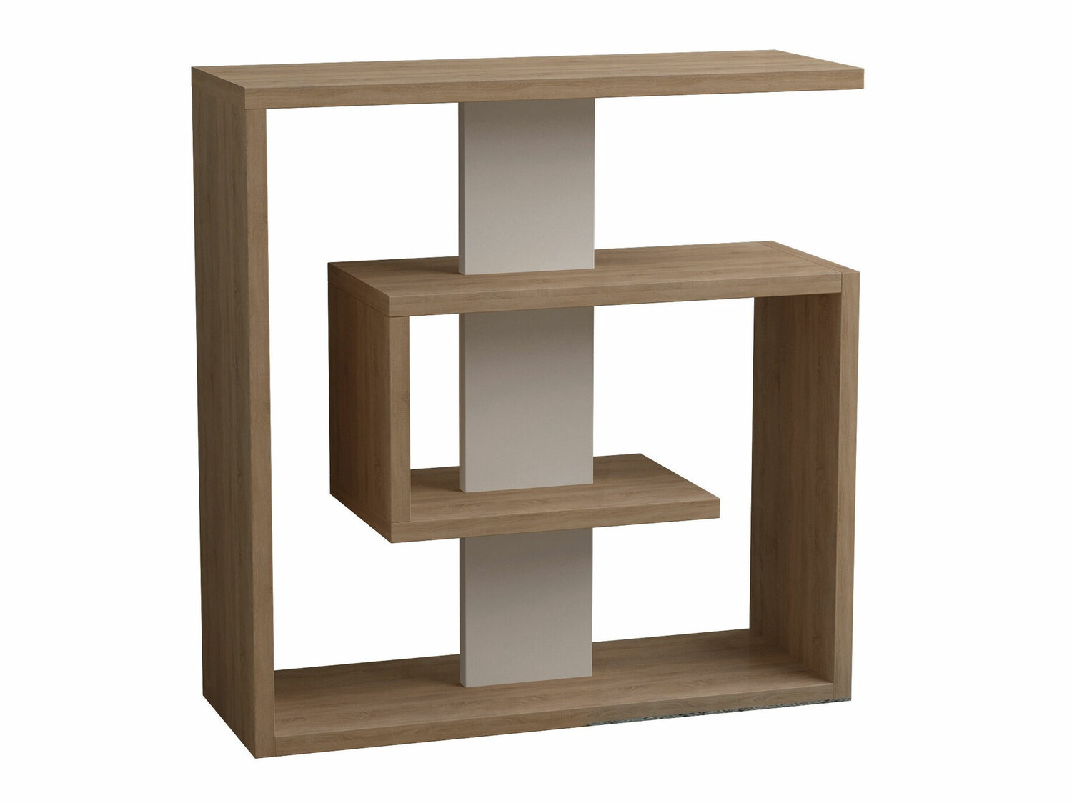 Pomoćni stolić Kailua 1351 (Krem + Sonoma hrast)