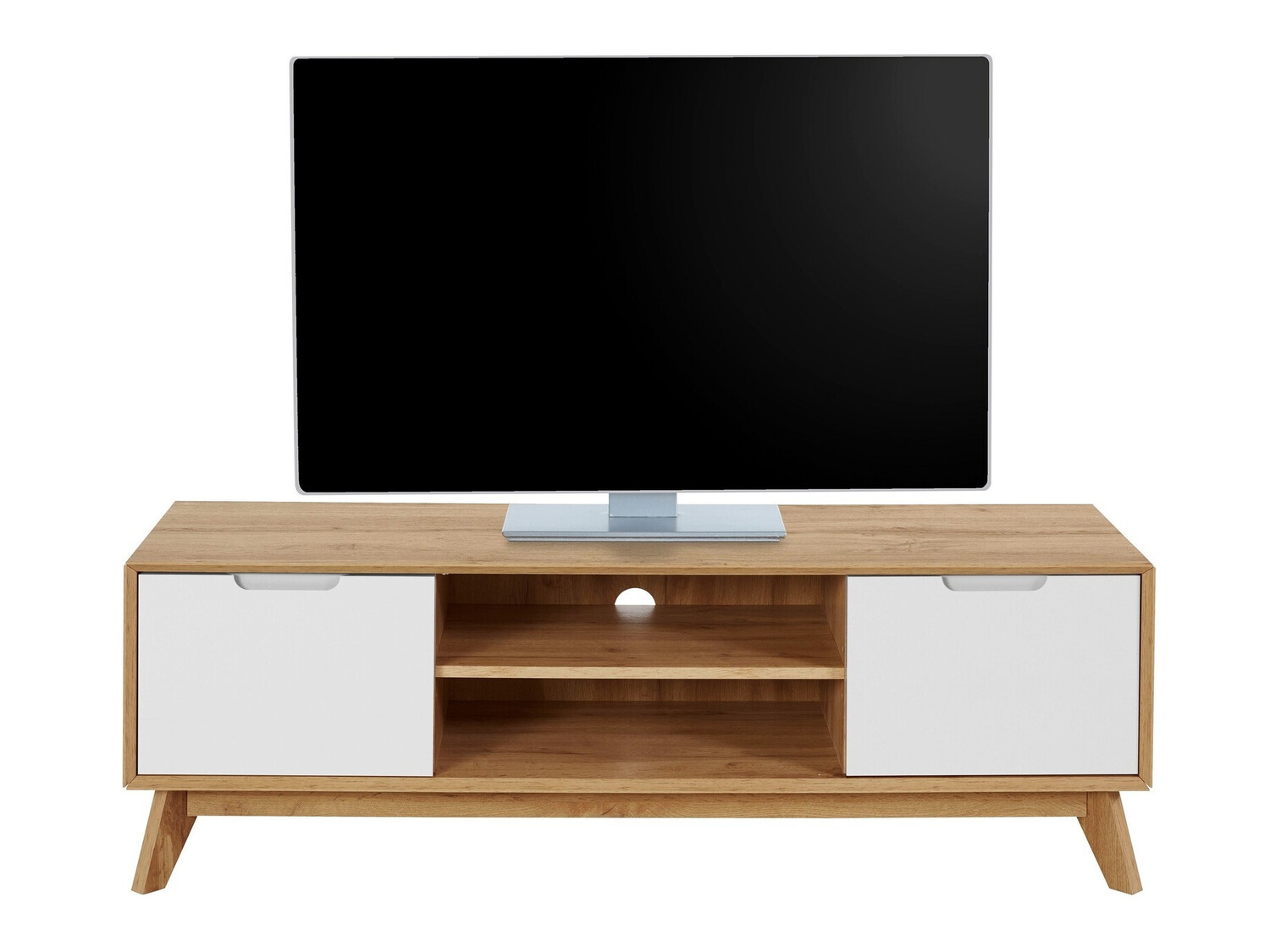 TV stol Dorvou 102 (Bijela + Hrast)