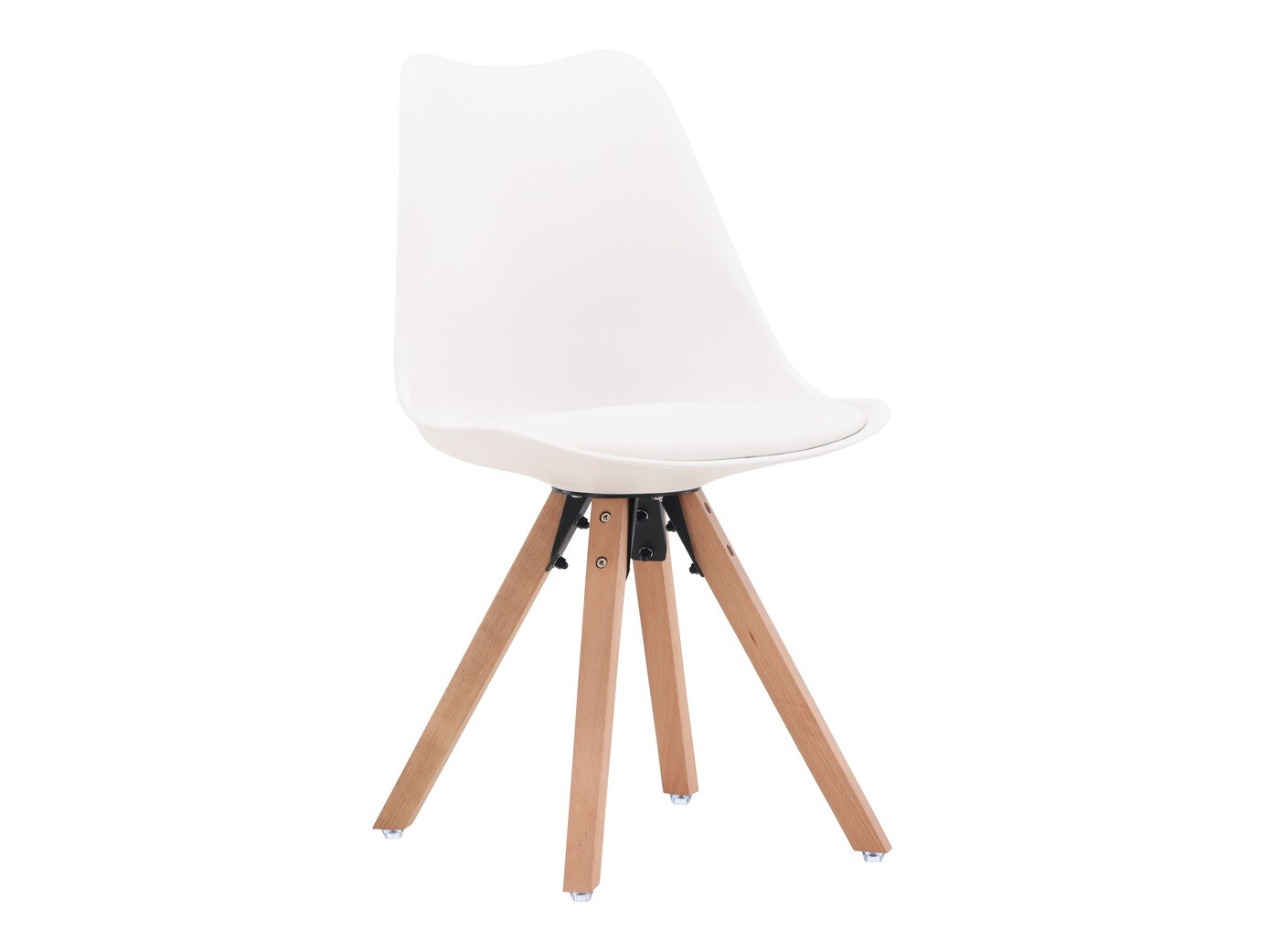 Blagovaonski set Dallas 4244 (Bijela + Svijetlo smeđa)