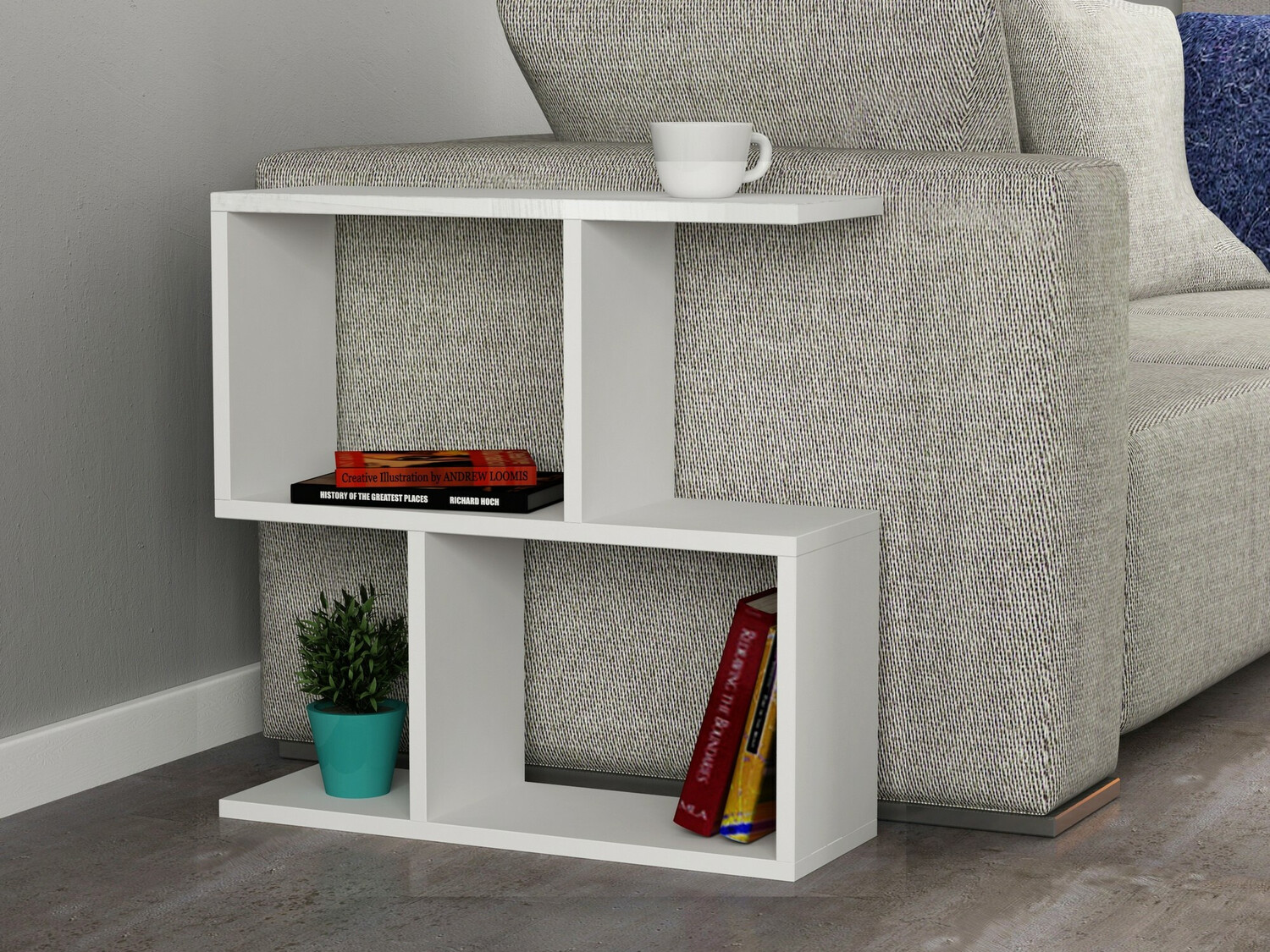 Pomoćni stolić Kailua 1378 (Bijela)