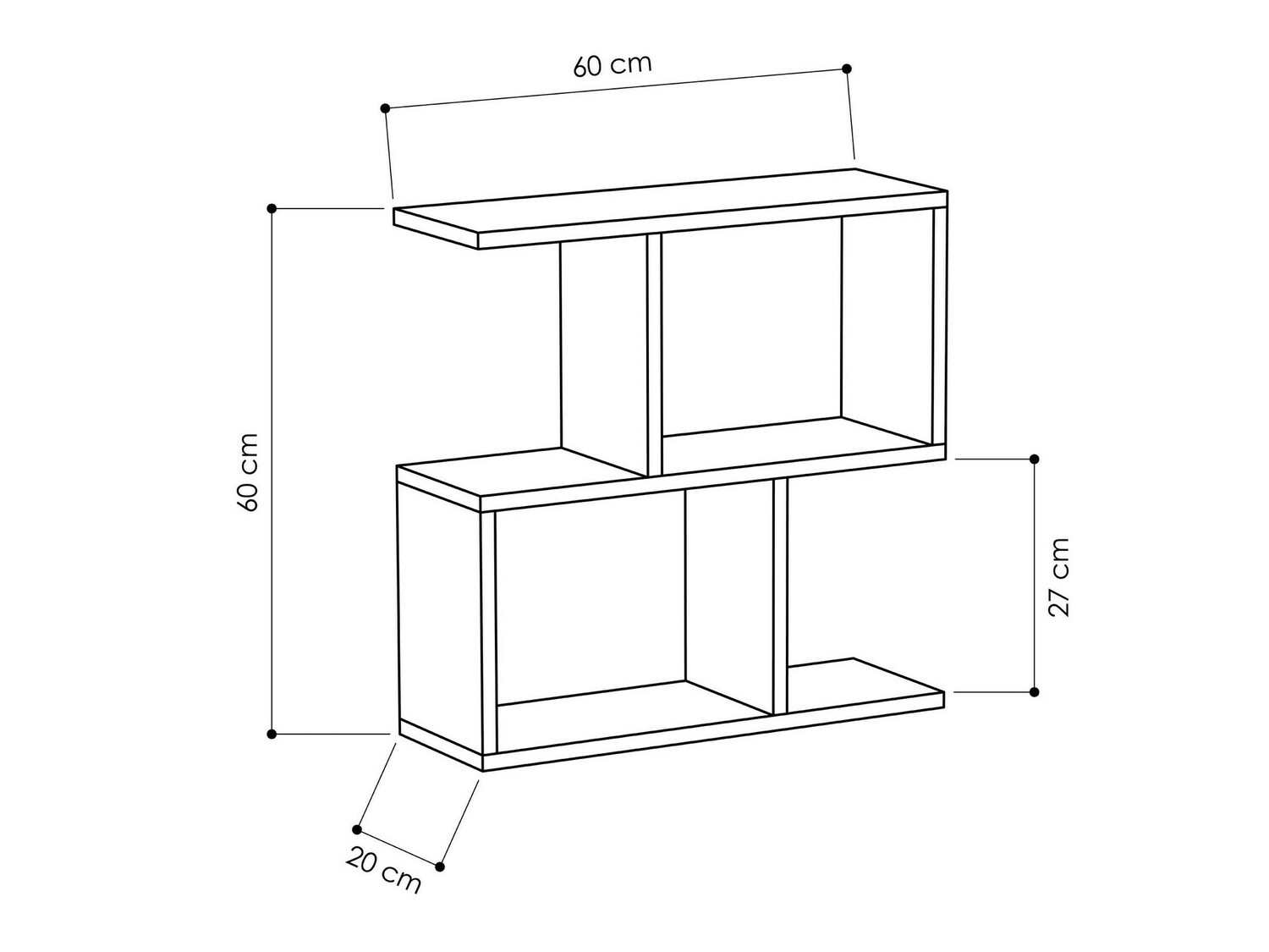 Pomoćni stolić Kailua 1378 (Hrast)