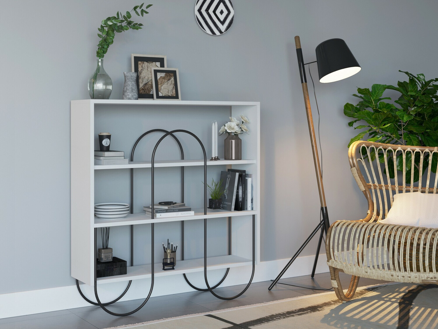 Polica Kailua 1387 (Bijela)