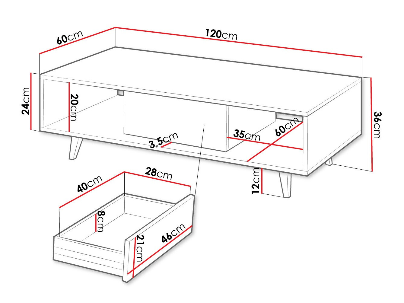 Stolić za kavu Comfivo Romtori