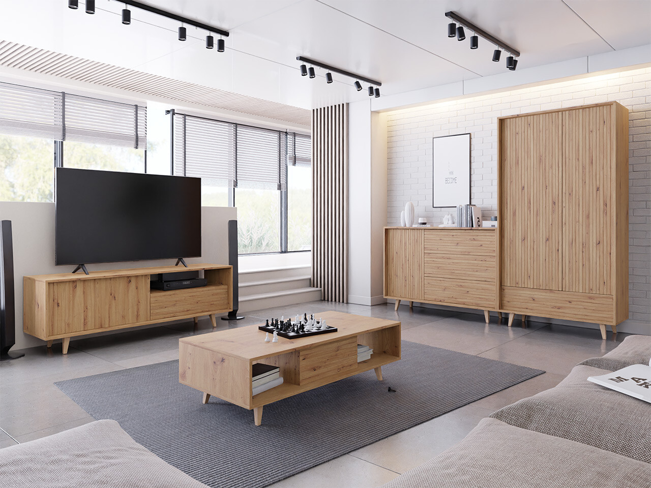 Set za dnevni boravak Comfivo Romtori I