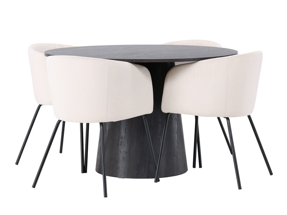 Blagovaonski set Dallas 4249 (Tamno smeđa)